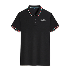 Men Organic 100 Percent Cotton Sports Golf <b>Polo</b> Collar T Shirt Design With Logo Black With <b>Orange</b> Made in Bangladesh <b>Polo</b> Shirt - Product Image 6