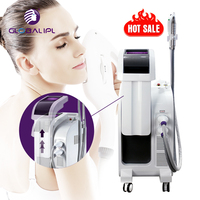 Appareil de rajeunissement cutané IPL+RF et d'épilation permanente indolore avec une puissance de 2500W pour usage commercial