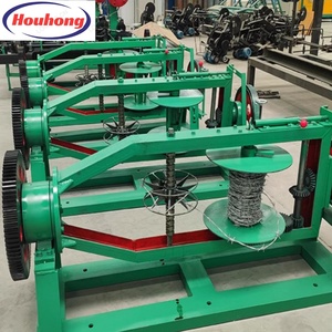 เครื่องทำรั้วลวดหนามอัตโนมัติควบคุมด้วย PLC พร้อมมอเตอร์ อุปกรณ์ขั้นสูงสำหรับการผลิตรั้วขนาดใหญ่ - Product Image 5