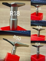 Herramienta de unión sin costuras para paneles de armario modular, broca de diamante PCD de alto rendimiento con pala en V, tamaño personalizado, fresado CNC