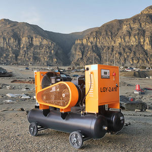 <span class=keywords><strong>Compresseur</strong></span> d'air à vis portable Kaishan 85cfm 10bar LGY-2.4/10 pour disjoncteur pneumatique G15 et ciseau - Product Image 1