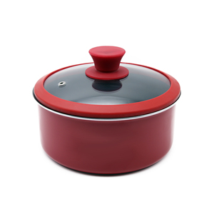 Juego de utensilios de cocina resistentes a altas temperaturas de 24cm con tapa <span class=keywords><strong>para</strong></span> comida de silicona - Product Image 5