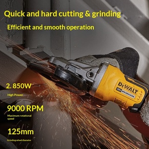 Herramienta Eléctrica Inalámbrica DCG413B/FB, Amoladora Angular sin Escobillas de 9000 RPM para Cortar, Pulir y Grabar Metal, con Batería de Litio Recargable, DCG413FB - Product Image 4