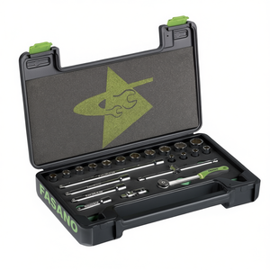 FASANO <b>Socket</b> Set 1/2 Inch Drive 22 Piece Metric Automotive Repair Tool Kit - Product Image 2