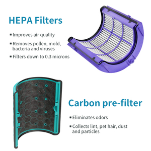 Filtro de Carbón para <span class=keywords><strong>Purificador</strong></span> <span class=keywords><strong>Dyson</strong></span> TP04/HP04/DP04/TP05/HP05 <span class=keywords><strong>Pure</strong></span> <span class=keywords><strong>Cool</strong></span> Hepa, Sistema de Filtro Sellado de Dos Etapas con Rotación de 360 Grados - Product Image 2
