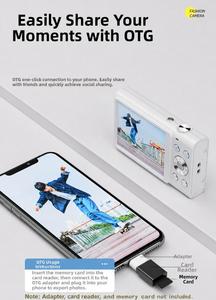 DLC Nieuwe Aanwinst 4K Digitale Camera Met 20 Filters 64MP Autofocus Digitale Camcorder Retro Design Creatief Fotografie Gereedschap Pro - Product Image 4