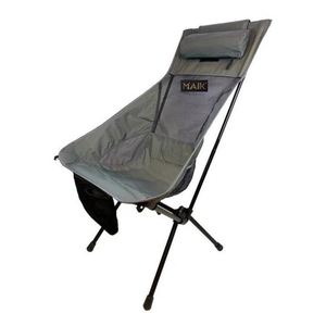 Chaise pliante de camping, de plage ou de jardin, robuste, avec cadre en aluminium et tissu polyester 1000D, portable et pliable - Product Image 2