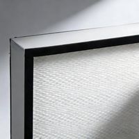 Filtre HEPA mini-plissé H13 H14 à haute efficacité et design compact pour équipement de purification industrielle