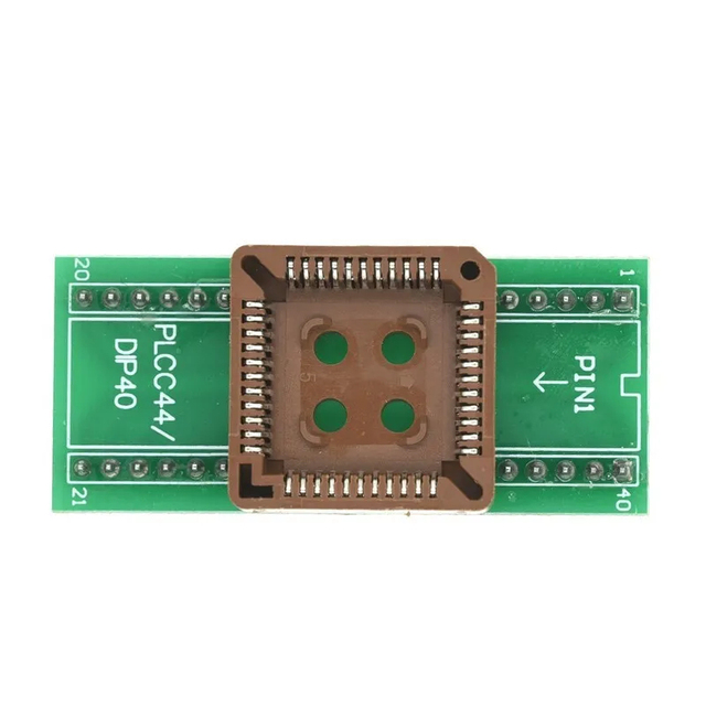 PLCC44 to DIP40 EZ USB Universal Programmer IC Adapter Tester Socket for TL866CS TL866A G540 SP300