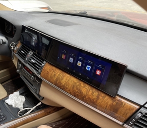 Bản quyền thiết kế mới Màn hình kép 21 inch <span class=keywords><strong>Android</strong></span> 13 dành cho BMW X5 E70 X6 E71 CIC 2007 đến 2013 Hệ thống định vị GPS trên xe hơi - Product Image 1