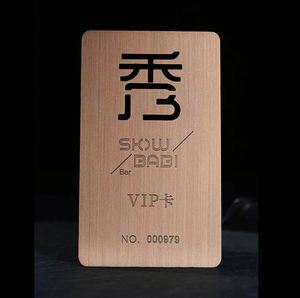 Carte NFC Métallique Premium CR80, Noir, Vierge, en Acier Inoxydable, Carte de Visite à Puce, Meilleure Vente - Product Image 5