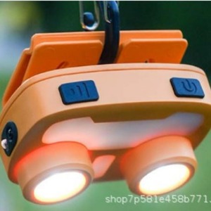 Linterna Frontal LED Recargable con Luz Roja, Clip para Gorra de Pesca, con Carga USB - Product Image 2