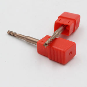 Fraise à bout en carbure monobloc HRC55, 2/4 cannelures, 4-12 mm, long col, fraiseuse CNC - Product Image 4