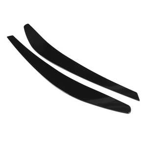 Garniture de phare 1036024 Noir brillant motif carbone Installation sans perçage pour Holden Vf Commodore - Product Image 3