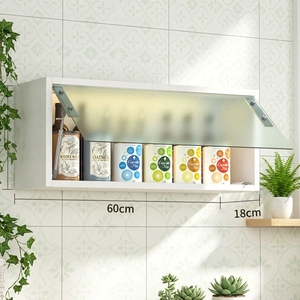 Étagère de rangement pour épices alimentaires personnalisable, facile à nettoyer, <span class=keywords><strong>petit</strong></span> placard mural pour la cuisine à domicile - Product Image 6