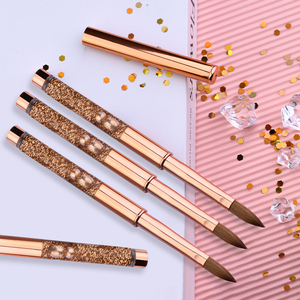 Pennello acrilico Kolinsky 100% di qualità Premium all'ingrosso dimensioni #10 #16 <span class=keywords><strong>per</strong></span> polvere <span class=keywords><strong>per</strong></span> Manicure - Product Image 6
