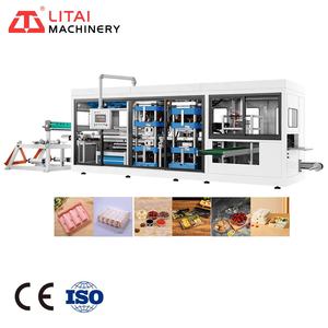 Macchina Termoformatrice per Vassoi in Plastica per Biscotti, Uova, Torte e Scatole a Nido d'Ape - Product Image 1