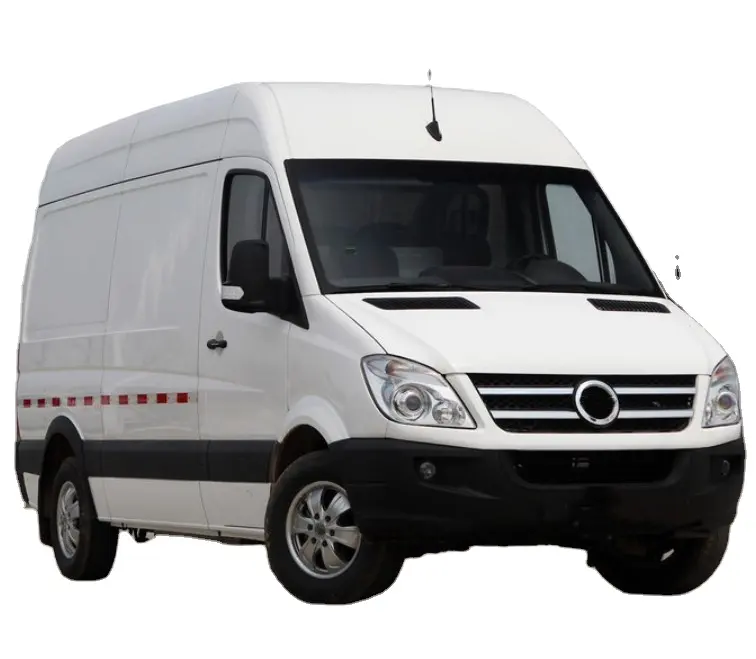 Lichte Right Drive 4X2 Bestelwagen Cargo Box Kleine Vrachtwagens Coc Mini Trucks Voor Europese Markt