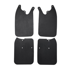 for Toyota Tacoma Mudguards 1999-2004 Black <b>Plastic</b> Tire Deflectors Front Rear Pair - Product Image 4