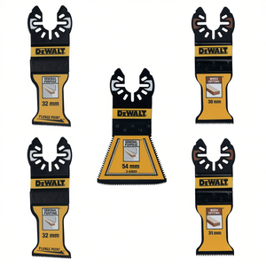Cuchillas para Herramienta Oscilante Dewalt de 30, 32 y 54 mm, de Uso General, para Cortar Madera, con Punta de Inmersión - Product Image 2