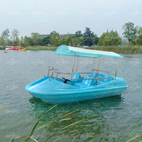 Promotion Nouveau Style Luxe Bateau Électrique de Loisirs 5 Places à Drainage Automatique en LLDPE Certifié CE 3.82m x 1.47m avec Moteur Inboard