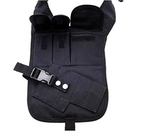 Sac de poitrine tactique multifonctionnel pour randonnée en extérieur, sacoche à bandoulière, étui, logo personnalisable