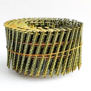 Produttori vendita diretta bobina chiodo Cn100 bobina pneumatica strumento per unghie Decking e bobina chiodi Pallet