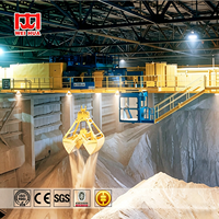 Grue à pont intelligente Weihua, grue à pont électrique automatique à double poutre pour matériaux en vrac avec grappin