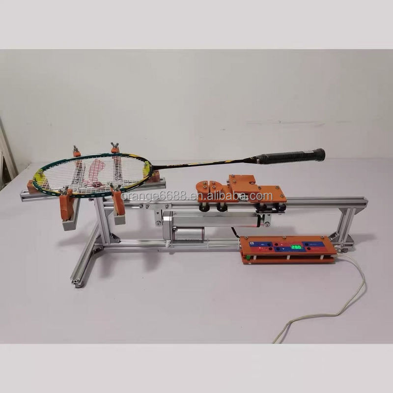 Quick Shipment 20-30LBS Stringing Machine Badminton Rackets Automatic Racket Badmintonstringing Machine With Clamp