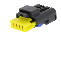 10763691 Conector Sellado Mini de 4 Vías F 1.5 SICMA Negro 10763691
