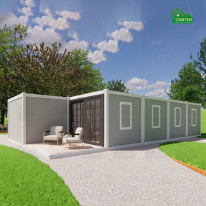 Kit de cabine mobile, structure en acier portable, mini-conteneur, maisons modulaires préfabriquées, maison préfabriquée économique, garage préfabriqué - Product Image 6