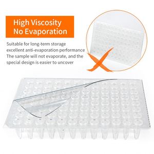 Film PCR d'étanchéité de haute qualité en usine bonne performance d'étanchéité 96 plaques de puits profonds Film de plaque PCR d'étanchéité à chaud - Product Image 3