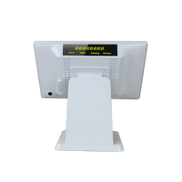 Terminal de point de vente tout-en-un avec écran tactile intégral de 17 pouces, système de caisse enregistreuse pliable, idéal pour les commerces de détail