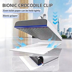 Set di Mop Piatto Usa e Getta <span class=keywords><strong>con</strong></span> Ricambio, Testa in <span class=keywords><strong>Microfibra</strong></span> e Manico in Acciaio Inox per Pulizia Multi-Superficie - Product Image 4