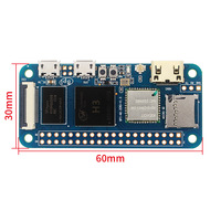 Banana Pi M2 Zero BPI-M2 Zero d'origine, nouveau, 4 cœurs, open source, puce Allwinner H3