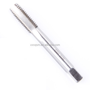 Nhà Sản Xuất Bán Hàng Trực Tiếp Tùy Chỉnh <span class=keywords><strong>HSS</strong></span> Xoắn Ốc Vít Chủ Đề Chèn Tap Chết Thép Tay Tap Vòi M6x1 Loại Đặc Biệt Tin Lớp Phủ - Product Image 1