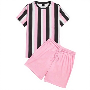 <b>Top</b> Selling Men <b>Short</b> <b>Set</b> Cotton Blend Breathable Summer <b>Short</b> <b>Set</b> For Casual Wear <b>And</b> Daily Use - Product Image 1