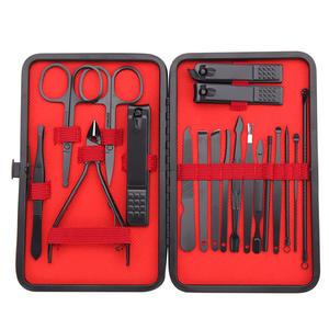 ชุดทำเล็บมือและเล็บเท้า 2026 New YD 7/10/15/18/24 ชิ้น/ชุด  ชุดตัดเล็บสแตนเลส  พร้อมกล่อง PU - Product Image 6