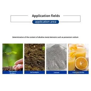 Gübre Toprağı Çimento Potasyum/Sodyum Elementi Tespiti için Çin Alev Fotometresi Laboratuvarı - Product Image 4