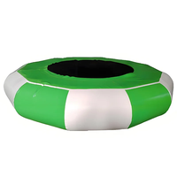Trampoline aquatique gonflable en PVC personnalisé pour parc, trampoline aquatique pour enfants et adultes, amusement en plein air/intérieur
