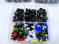 Boîte de 725 attaches portables, clips de fixation automobile très vendus, attaches en plastique, 19 types de rivets à pression pour voiture