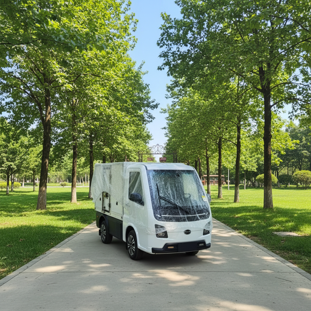 RUNHORSE ELECTRIC LIGHT TRUCK  EEC L7e-Cu Pure Electric Cargo Vans New Energy Refrigerated Trucks RANGE 270km
