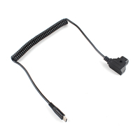 Câble d'alimentation D-Tap Type-C pour télémètre LiDAR DJI et transmission vidéo SDR - Gaine en nylon, charge rapide 3A