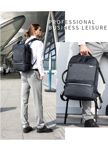Sac à dos extensible pour homme, pour ordinateur portable 15.6 17 pouces, multicouches, Anti-vol, sacs à dos masculins - Product Image 6