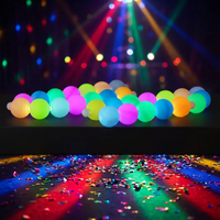 Bâtons lumineux LED colorés pour Noël, anniversaires, mariages, fêtes – Gourdes en plastique clignotantes pour événements lumineux