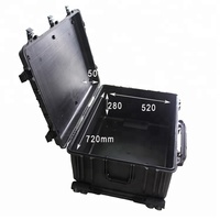 DPC135 Grande valise de rangement pour outils en plastique étanche IP67 et antichoc avec roues pour DRONE DJI INSPIRE 2 800*600*360mm