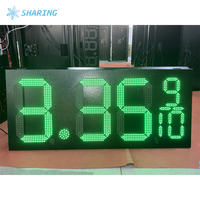 Letrero LED Personalizado para Estaciones de Servicio, Lista de Precios de Gasolina, Letrero Digital para Mostrar el Precio del Combustible, Tótem para Gasolinera