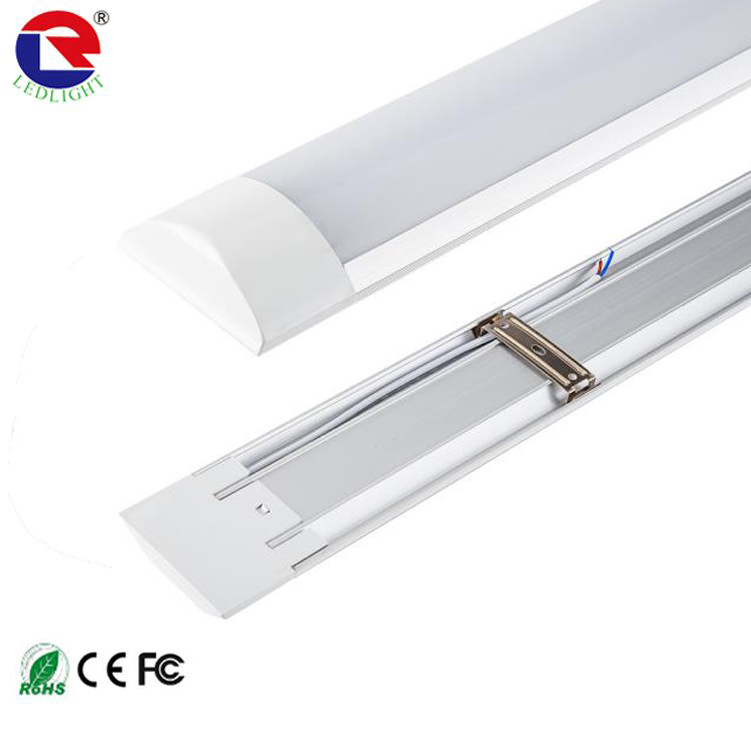 t8 led tube low price 1.2m 4ft Square Purification Lamp Dustproof Batten Type Led Batten Light