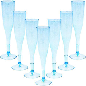 Hot Bán Nhựa Khá Đảng Cup Thiết Kế Đơn Giản Xách Tay Rượu Vang Cup Nhựa Rượu Sâm Banh Sáo Cho Đảng Đám Cưới - Product Image 6