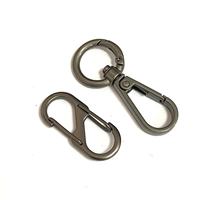 Porte-clés métalliques personnalisés, cordons pour téléphone portable, mousquetons d'escalade, clips en forme de 8, accessoires de bricolage en bronze antique
